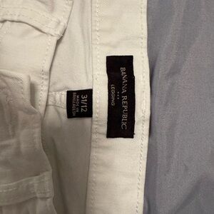 Banana Republic Cream Leggings